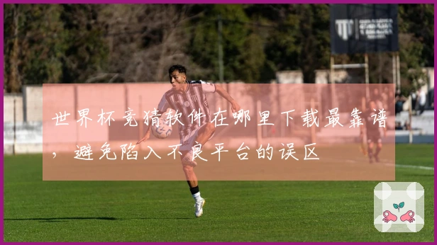 世界杯竞猜软件在哪里下载最靠谱，避免陷入不良平台的误区