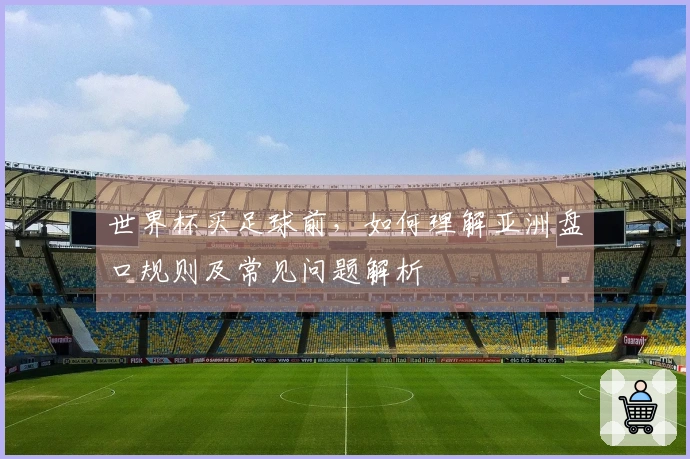世界杯买足球前，如何理解亚洲盘口规则及常见问题解析