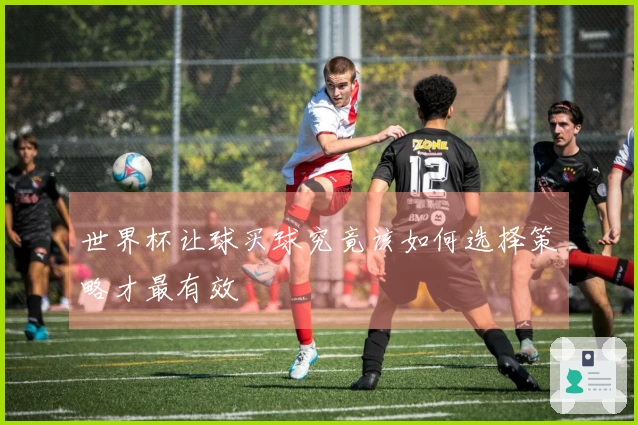 世界杯让球买球究竟该如何选择策略才最有效