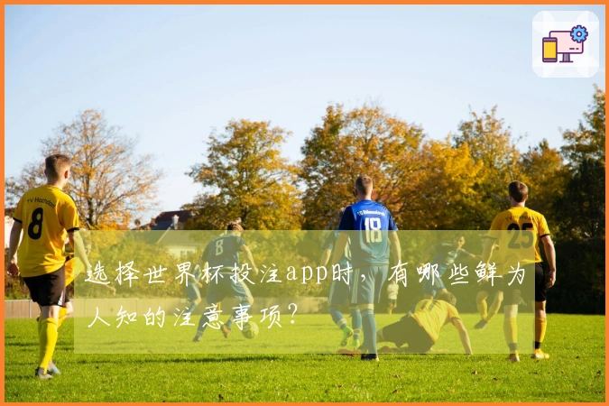 选择世界杯投注app时，有哪些鲜为人知的注意事项？