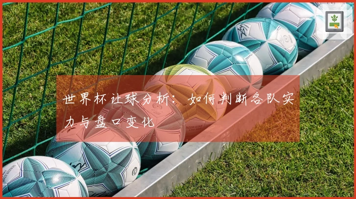 世界杯让球分析：如何判断各队实力与盘口变化