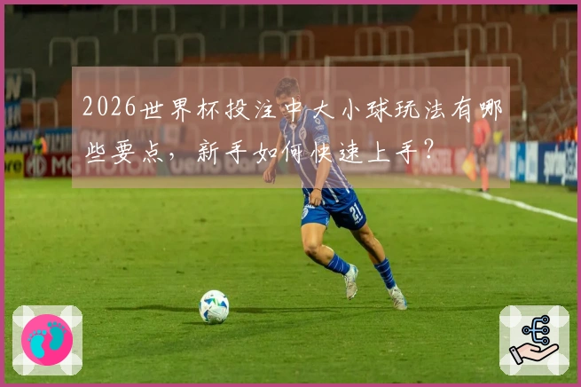 2026世界杯投注中大小球玩法有哪些要点，新手如何快速上手？